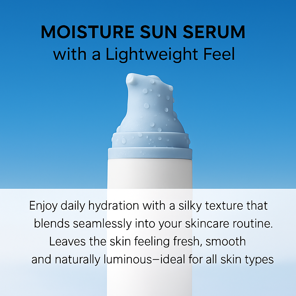 SKIN1004 Korean Lightweight Sunscreen with Centella & Hyaluronic Acid – Daily Care for Glowing Skin