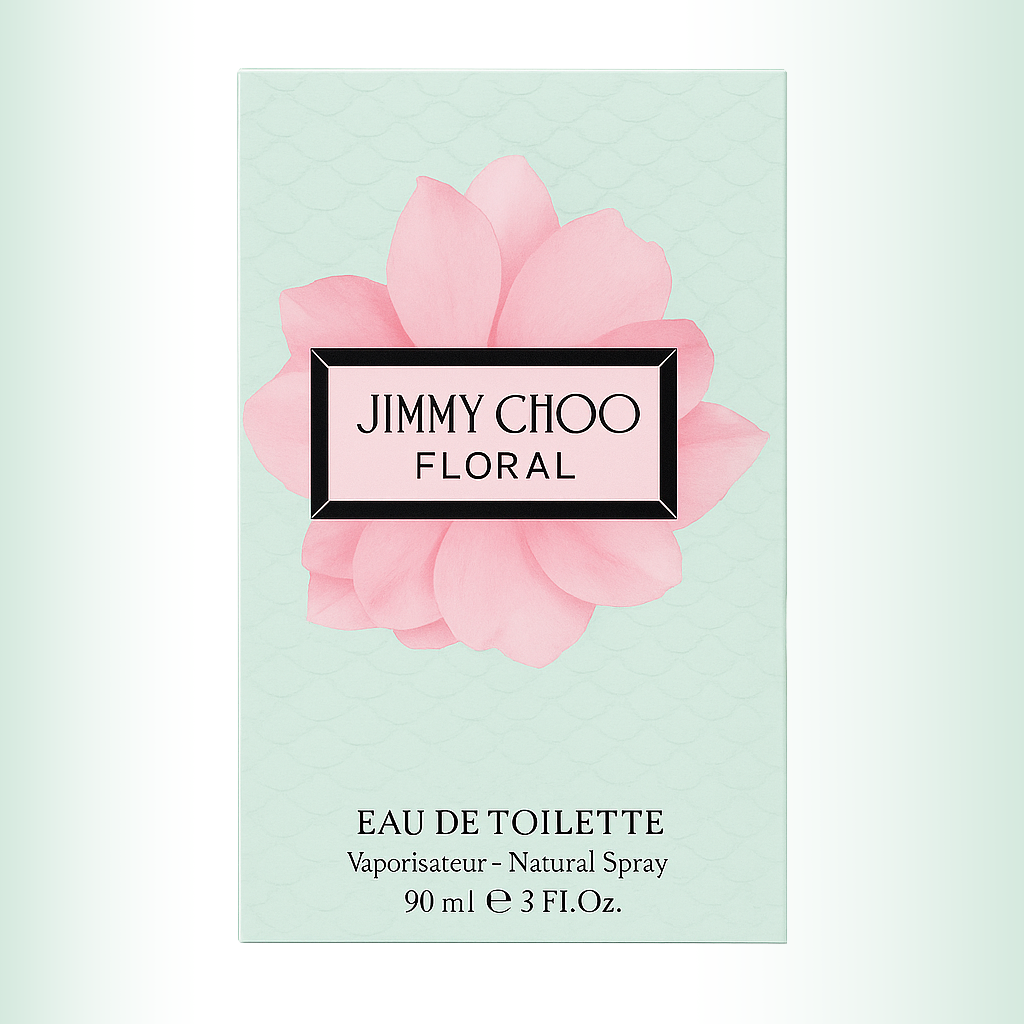 Jimmy Choo Floral Women’s Perfume 90 ml | Eau de Toilette Spray – Radiant Floral Scent & Sophistication